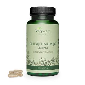 Vegavero, Shilajit Mumijo Extract Шилажит (Мумио) 90 капсули, 100% Vegan