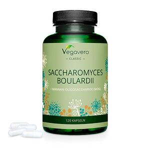 Vegavero, Saccharomyces Boulardii + Mannan-Oligosaccharide (MOS) Сахаромицес боларди + Мананови олигозахариди 120 капсули, 100% Vegan