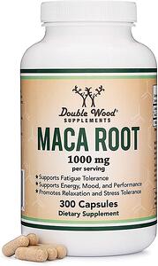 Double Wood, Maca Root Мака (корен), 300 капсули