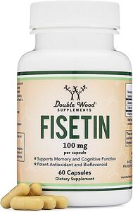 Double Wood, Fisetin 100 mg/ Физетин, 60 капсули