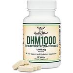 Double Wood, DHM 1000 /Dihydromyricetin + Electrolytes  Дихидромирицетин + Електролити, 30 таблетки