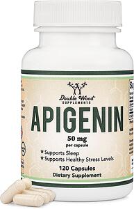 Double Wood, APIGENIN/АПИГЕНИН, 120 капсули