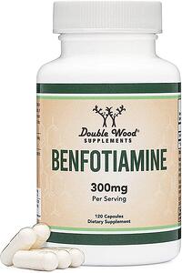 Double Wood, Benfotiamine/ Бенфотиамин, 120 капсули
