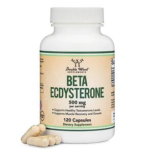 Double wood, BETA ECDYSTERONE / БЕТА ЕЦДИСТЕРОН 500 mg, 120 капсули
