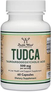 Double Woods, TUDCA (Tauroursodeoxycholic acid)TUDCA (Тауроурсодезоксихолова киселина), 500 mg, 60 капсули