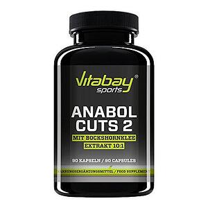 Vitabay, Anabol Cuts, Екстракт от сминдух, 90 капсули