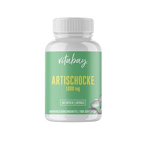 Vitabay, Артишок 1000 mg, 180 веган капсули