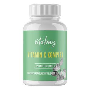 Vitabay, Витамин К комплекс, 120 таблетки