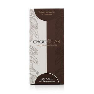 Chocolab Черен Веган Шоколад 70%, Доминикана - 80 гр.-Copy