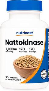 Натокиназа, 120 капсули - Nutricost