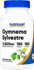 Nutricost, Gymnema Sylvestre/ Гимнема, 180 капсули