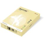 Цветен картон Maestro Color Жълт пастел, А4, 250 л. 160 g/m2