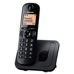 Безжичен DECT телефон Panasonic KX-TGC210 FXB - черен