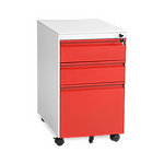 Офис контейнер Carmen CR-1249 L SAND - червен-сив