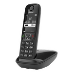 Безжичен DECT телефон Gigaset AS690 - черен
