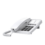 Стационарен телефон Gigaset DESK 400 - бял