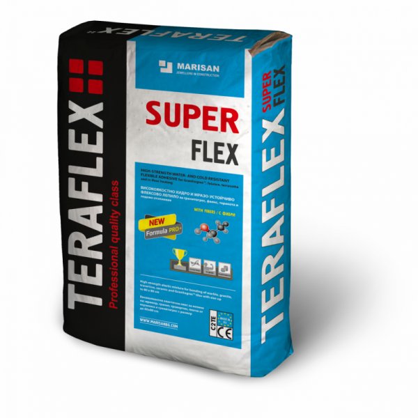 ТЕРАФЛЕКС SUPER FLEX ПОДОБРЕНО ФЛЕКСОВО ЛЕПИЛО ТЕРАФЛЕКС SUPER FLEX ПОДОБРЕНО ФЛЕКСОВО ЛЕПИЛО