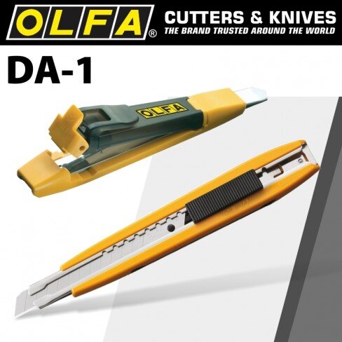 Макетен нож STANDARD, OLFA DA 1, 9mm, AB, ABB Макетен нож STANDARD, OLFA DA 1, 9mm, AB, ABB