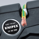 Автоматични клещи за заголване на кабели Knipex 12 40 200, 0.03 - 10 мм2