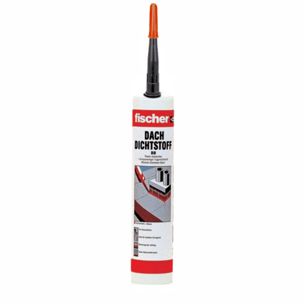 Покривен уплътнител FISCHER DD, 310 ml, черен Покривен уплътнител FISCHER DD, 310 ml, черен