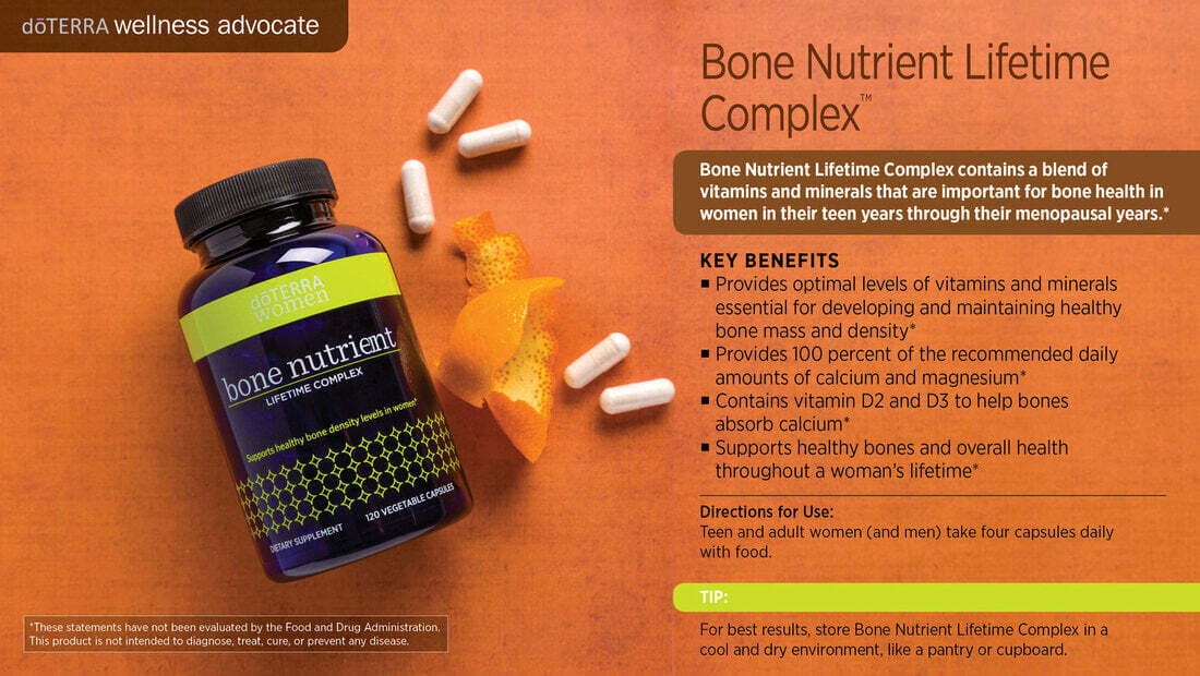 doTerra Bone Nutrient Lifetime Complex™ - Храна за костите капсули