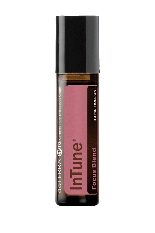 InTune™ *Естествени съставки на маслото. ©2021 dōTERRA Holdings, LLC InTune™ PIP BG 131021 Бленд за фокусиране 10 ml