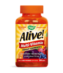 Мултивитамини Алайв за възрастни желирани x90 (Alive Multi-Vitamin Adult Gummies)