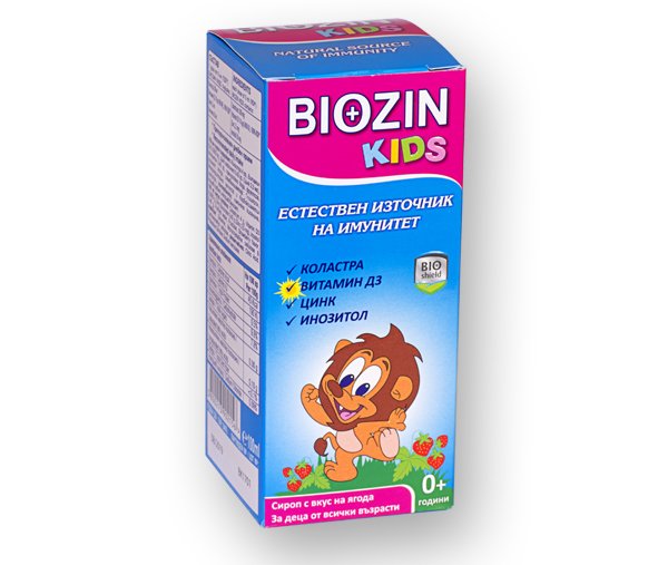 Биозин (Biozin) KIDS с Коластра сироп 100мл