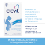 Елевит мултивитамини за бременни капсули x30 (Elevit)