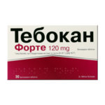 Тебокан форте таблетки 120мг x30 (Tebokan Forte)
