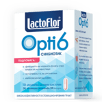 Лактофлор (Lactoflor) Opti 6 капсули x30