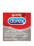 Презервативи Дюрекс Ултра тънки (Durex Feel Ultra Thin) x3