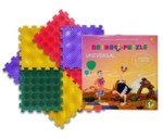 Ортопедични килими ОРТО ПЪЗЕЛ Микс Таралежи (Ortho Puzzle Hedgehogs)