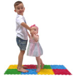 Ортопедични килими ОРТО ПЪЗЕЛ Микс Първи стъпки (Ortho Puzzle First Steps)