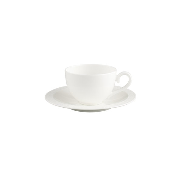 чаша и чинийка за кафе Villeroy & Boch, White Pearl чаша и чинийка за кафе Villeroy & Boch, White Pearl