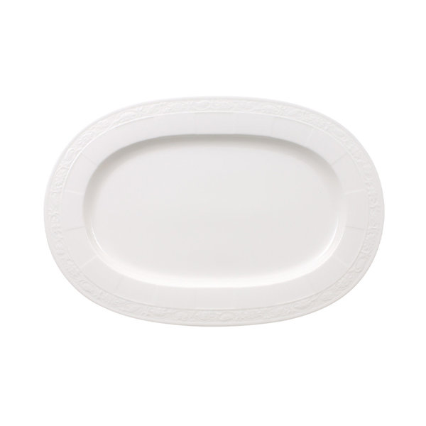 овално плато Villeroy & Boch, White Pearl Oval 35 овално плато Villeroy & Boch, White Pearl Oval 35