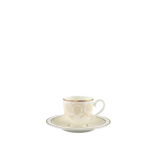 чаша и чинийка за еспресо Villeroy & Boch, Ivoire Espresso cup & saucer чаша и чинийка за еспресо Villeroy & Boch, Ivoire Espresso cup & saucer