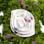 овална салатна купа Villeroy & Boch, Mariefleur Gris Serve & Salad