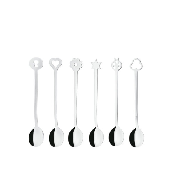 К-Т 6 БР. ПАРТИ ЛЪЖИЦИ SAMBONET LIVING S/STEEL К-Т 6 БР. ПАРТИ ЛЪЖИЦИ SAMBONET LIVING S/STEEL