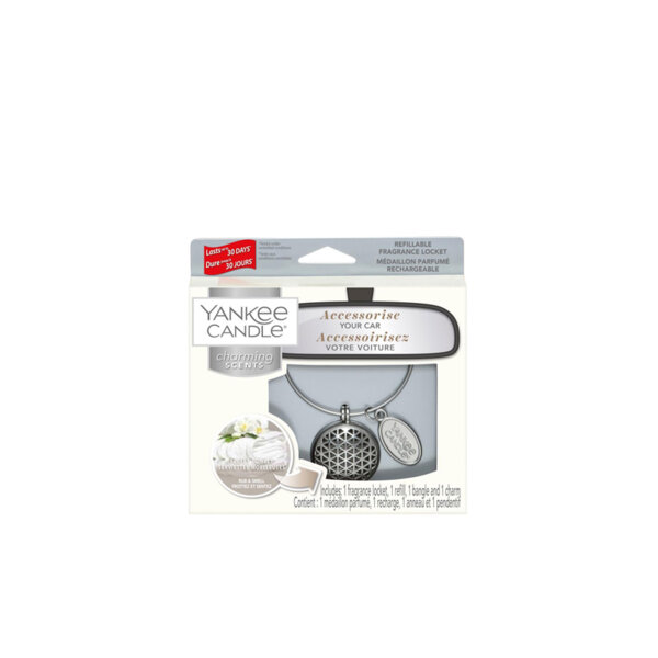 АРОМАТИЗАТОР ЗА КОЛА YANKEE CANDLE CHARMING SCENTS GEOMETRIC - FLUFFY TOWELS АРОМАТИЗАТОР ЗА КОЛА YANKEE CANDLE CHARMING SCENTS GEOMETRIC - FLUFFY TOWELS