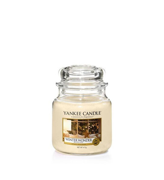 Свещ среден буркан Yankee Candle Winter Wonder Свещ среден буркан Yankee Candle Winter Wonder