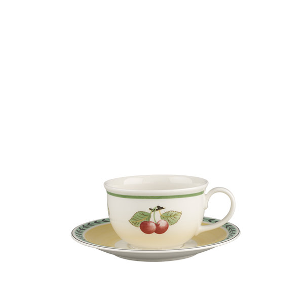 чаша и чинийка за кафе Villeroy & Boch, Charm & Breakfast French Garden XL чаша и чинийка за кафе Villeroy & Boch, Charm & Breakfast French Garden XL