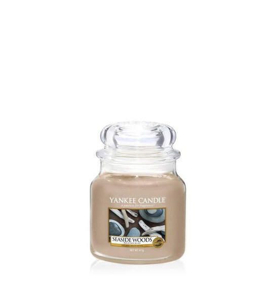 Свещ среден буркан Yankee Candle Seaside Woods Свещ среден буркан Yankee Candle Seaside Woods