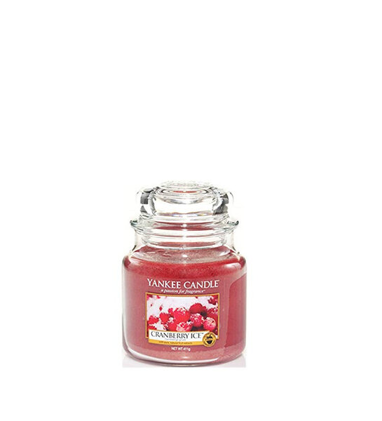 Свещ малък буркан Yankee Candle Cranberry Ice Свещ малък буркан Yankee Candle Cranberry Ice