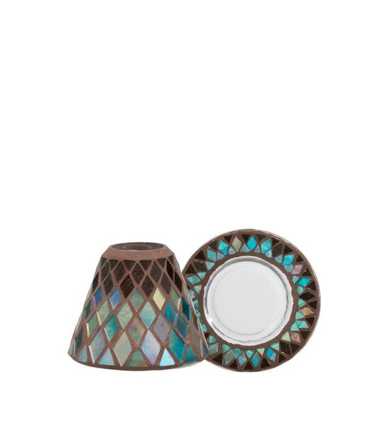 комплект абажур Yankee Candle Autumn Mosaic Small Shade & Tray Set комплект абажур Yankee Candle Autumn Mosaic Small Shade & Tray Set