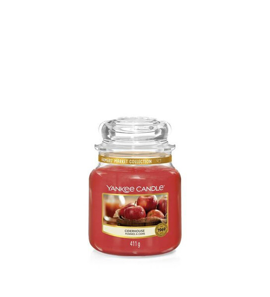 Свещ среден буркан Yankee Candle Ciderhouse Свещ среден буркан Yankee Candle Ciderhouse