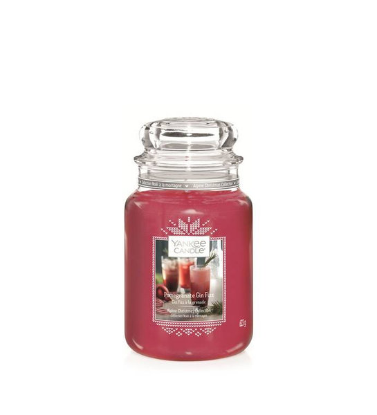 свещ голям буркан Yankee Candle Pomegranate Gin Fizz свещ голям буркан Yankee Candle Pomegranate Gin Fizz