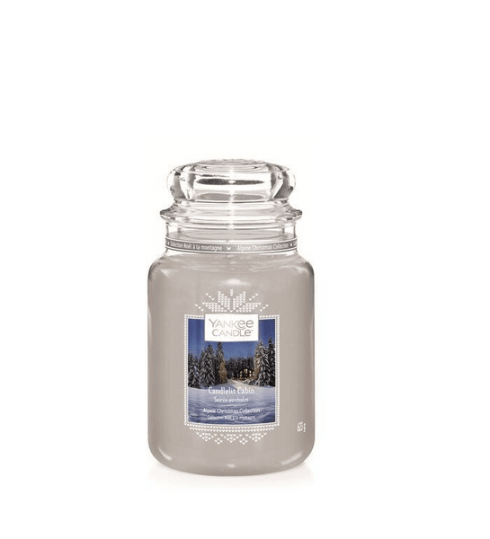 Свещ голям буркан Yankee Candle Candlelit Cabin Свещ голям буркан Yankee Candle Candlelit Cabin