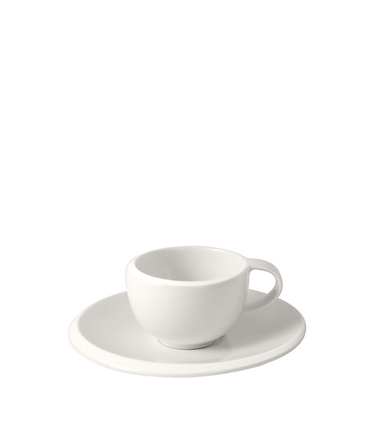 ЧАША И ЧИНИЙКА ЗА ЕСПРЕСО Villeroy & Boch, NewMoon ЧАША И ЧИНИЙКА ЗА ЕСПРЕСО Villeroy & Boch, NewMoon