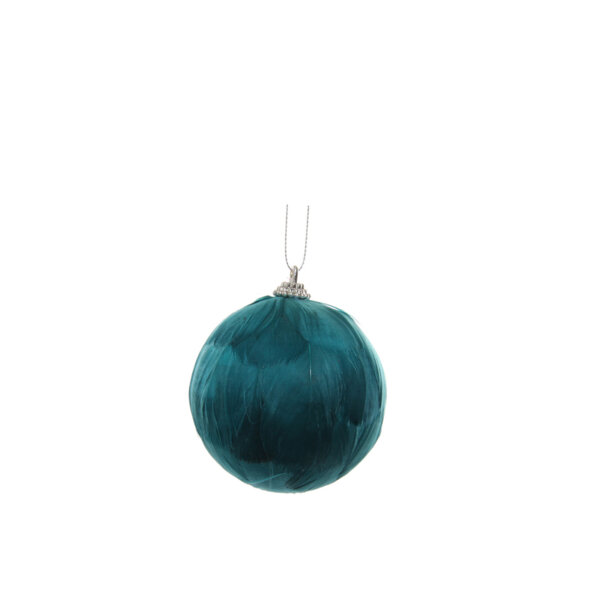 КОЛЕДНА ТОПКА ПЕРА Shishi FEATHER BALL PETRO 8 CM КОЛЕДНА ТОПКА ПЕРА Shishi FEATHER BALL PETRO 8 CM